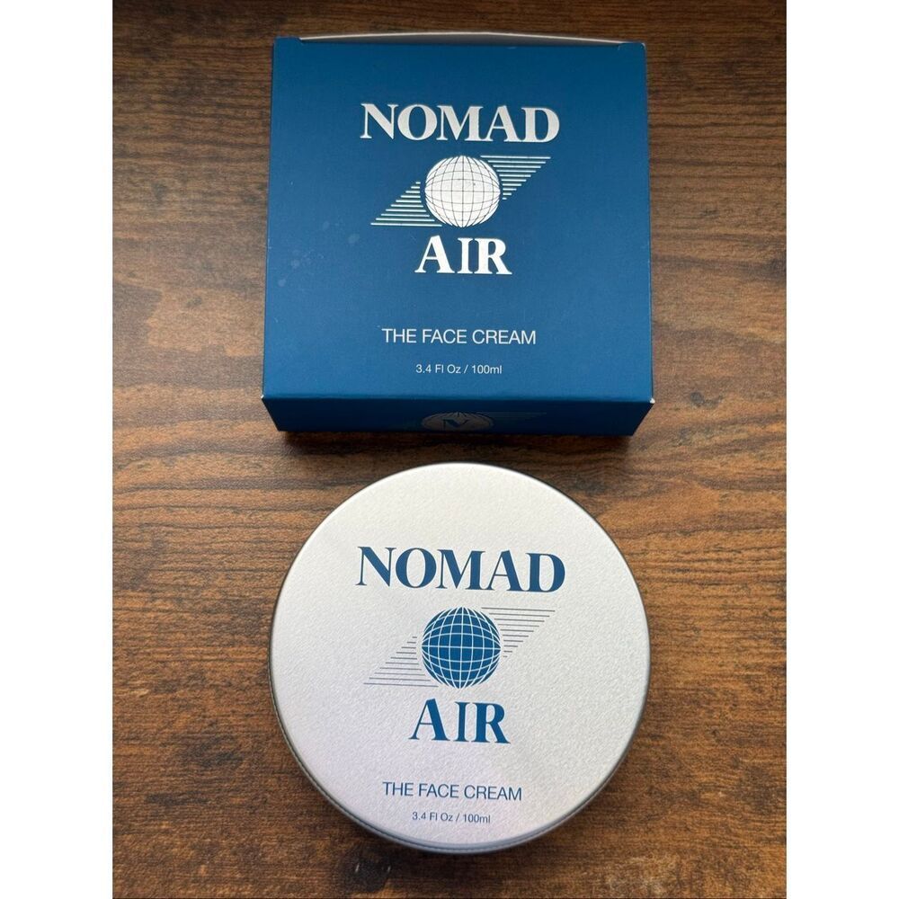 Nomad Air Nomad Cosmetics The Face Cream Weightless Moisturizer Full Size 3.4oz
